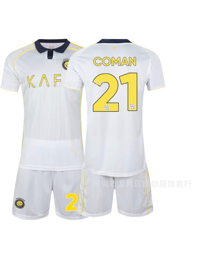 2526 New Suit Saudi Arabia United Jersey 10 Mane Sports Riyadh Victory Ii Away No. 7 Ronaldo Football Uniform