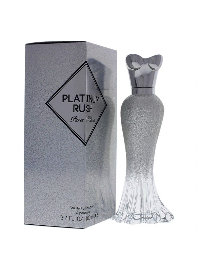 Paris Hilton Platinum Rush for Women 3.4 Oz Eau De Parfum Spray - Image 2