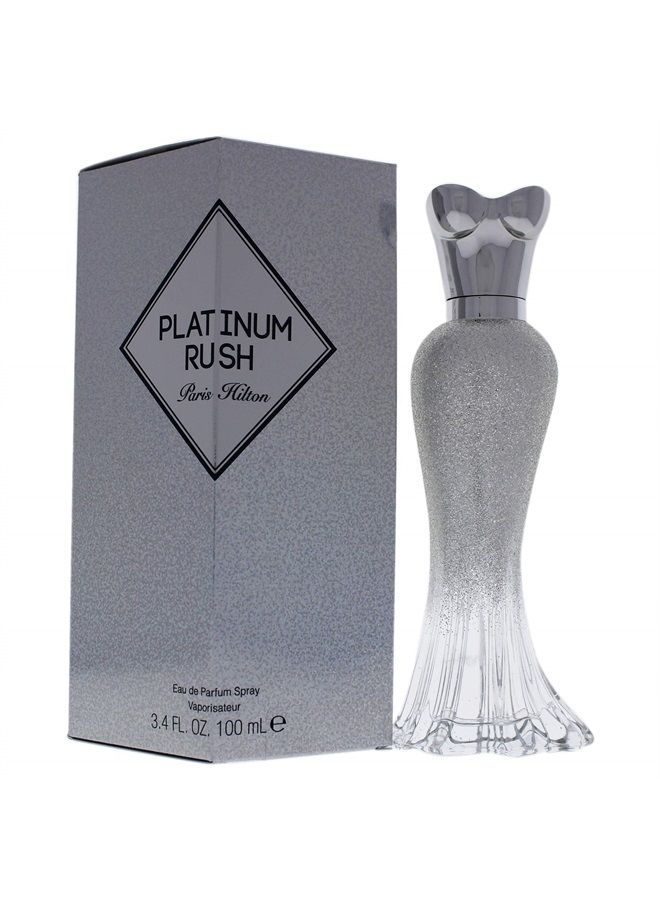 Paris Hilton Platinum Rush for Women 3.4 Oz Eau De Parfum Spray - Image 1