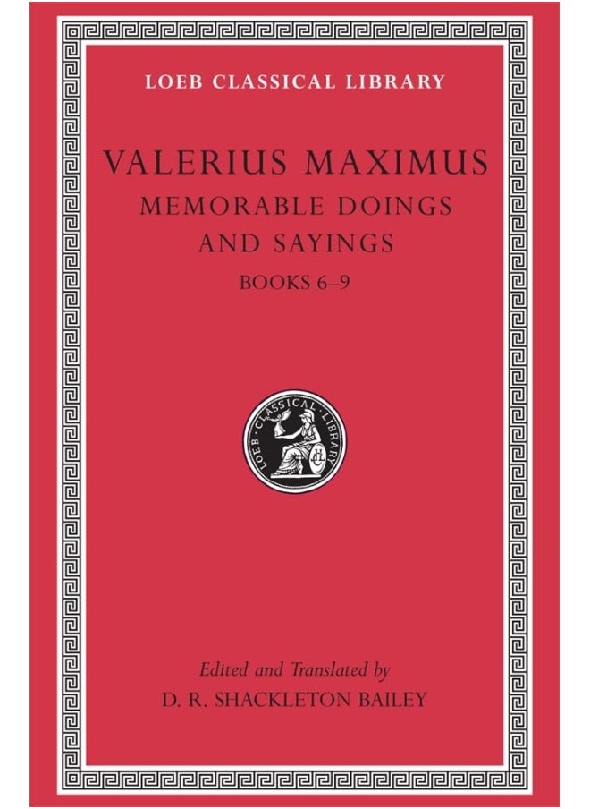 null - Memorable Doings and Sayings, Volume II: Books 6-9 - Image 1