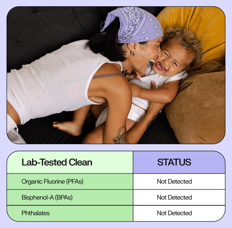 Freestyle BambooTek Diapers â€“ (Size 2) Hyper Absorbent & Non-Toxic â€“ Disposable Diapers for Sensitive Skin â€“ Ultra Soft Diapers (12-18 lbs) â€“ 192 Count - Image 5