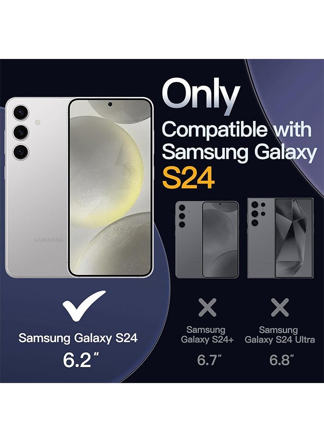 أوشن حقيبة مغناطيسية لمجرة S24 5G، متوافقة مع ماجSafe، غطاء خلفي للكمبيوتر غير مصفر، غطاء هاتف واقٍ من الصدمات لمجرة S24 5G (واضح) - Image 2