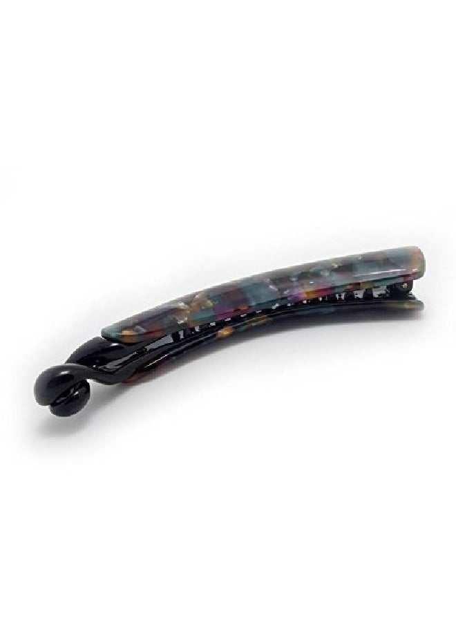 Meilliwish - Noble Leopard Banana Hair Clip (H09)(Darkgreen) - Image 1