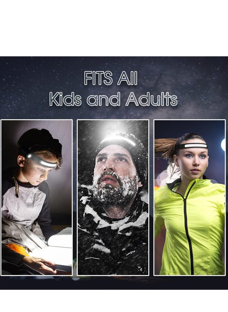 ELTRAZONE Rechargeable LED Headlamp Flashlight with 5 Modes & Motion Sensor – 350 Lumen, 230° Wide Beam, Waterproof, Induction Mode for Outdoor Activities, Running, Camping, Repairing – Durable & Hands-Free Lighting - Image 4