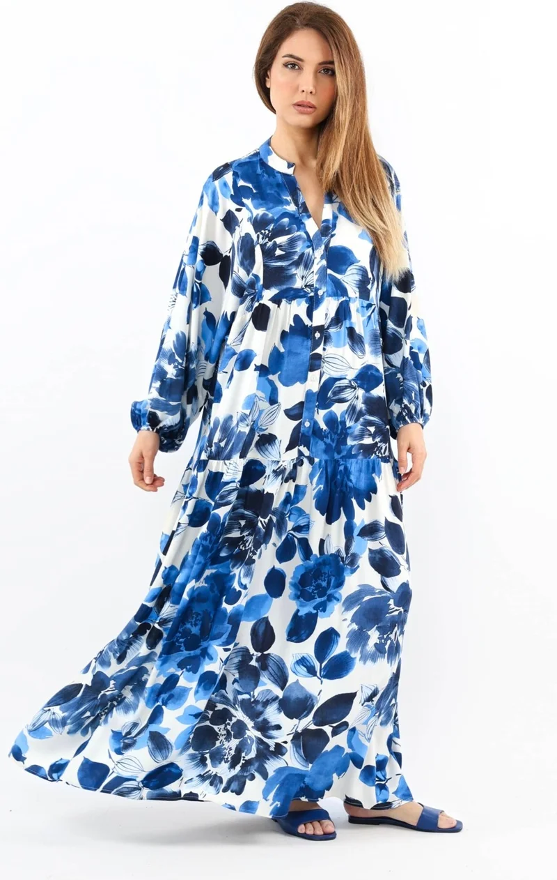Ritnice Floral Tiered Dress