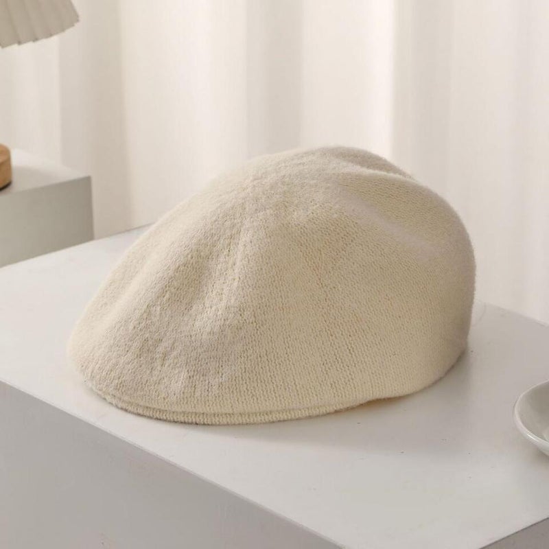 Fedora Hat Women Winter Warm Elderly Plush Hat - Image 4
