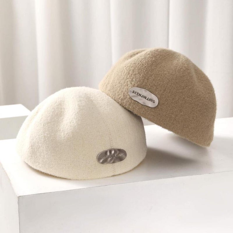 Fedora Hat Women Winter Warm Elderly Plush Hat - Image 2