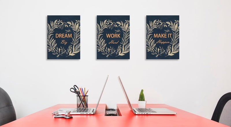 OWNANRTHM Inspirational Canvas Wall Art Set - Image 5