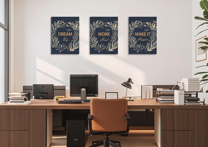 OWNANRTHM Inspirational Canvas Wall Art Set - Image 3
