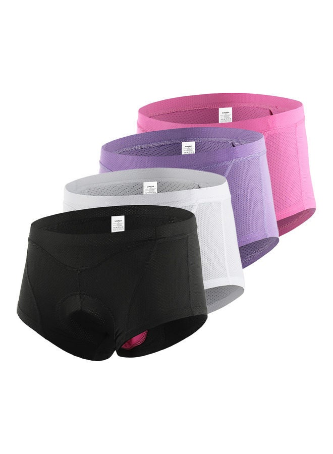 NIBEMINENT Women 3D Gel Padded Bicycle Shorts M  - Image 4
