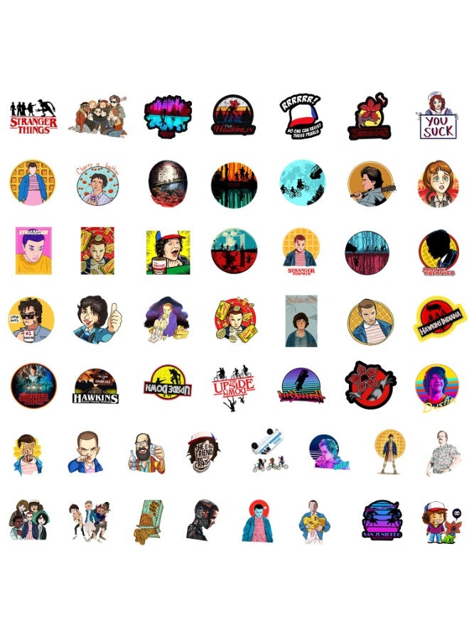 سترانجر ثينكينج مجموعة دبابيس سترينجر ثينجز من 100 قطعة - دبابيس مسلسل تلفزيوني مقاومة للماء من مادة بى في سى للمعجبين - Image 2
