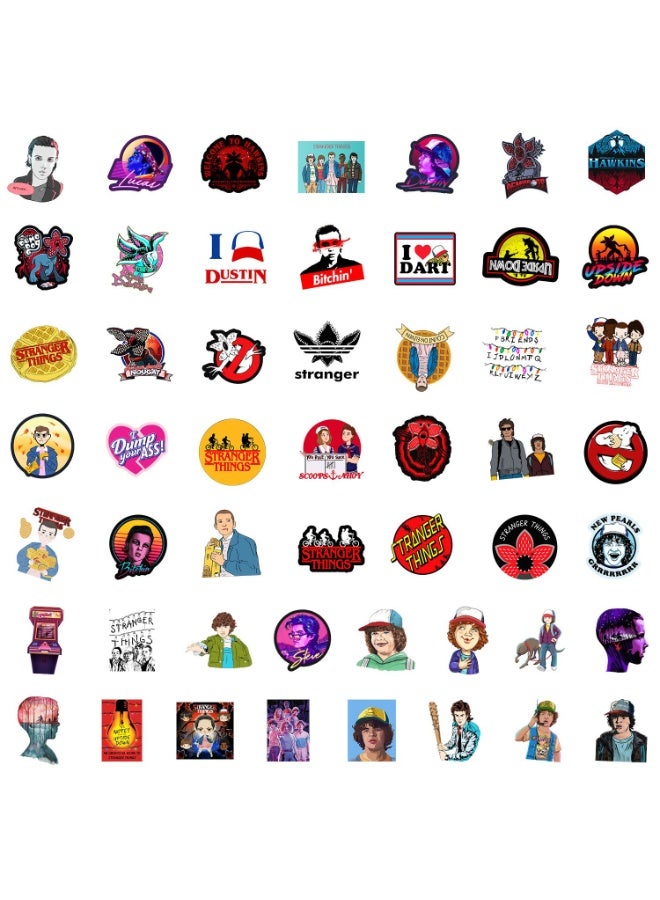 سترانجر ثينكينج مجموعة دبابيس سترينجر ثينجز من 100 قطعة - دبابيس مسلسل تلفزيوني مقاومة للماء من مادة بى في سى للمعجبين - Image 3