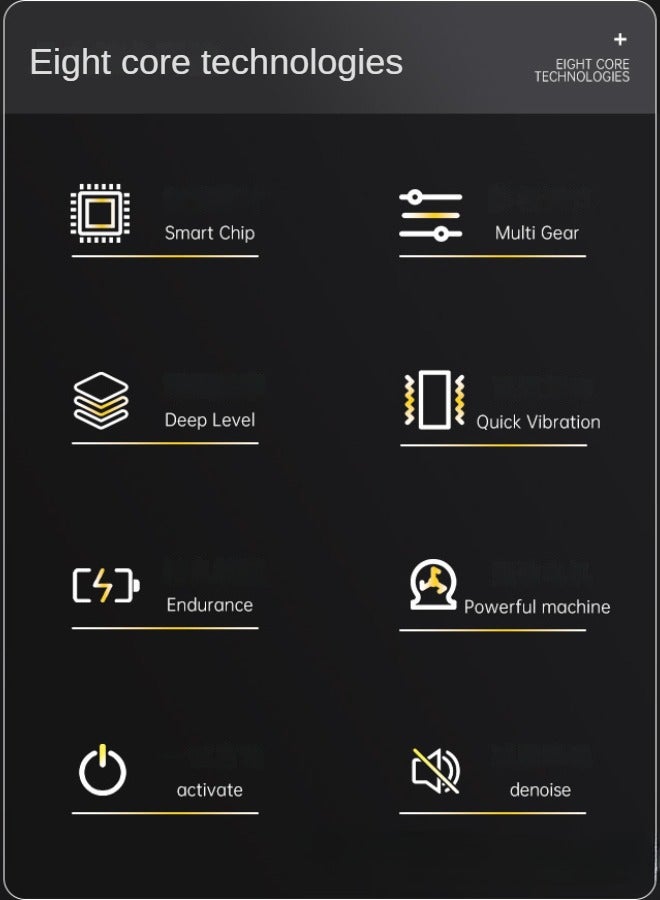 Convenient Mini Home Fascia Massager Professional Muscle Relaxation Impact Rechargeable Silent - Image 5