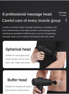 FPC Convenient Mini Home Fascia Massager Professional Muscle Relaxation Impact Rechargeable Silent  - Image 2