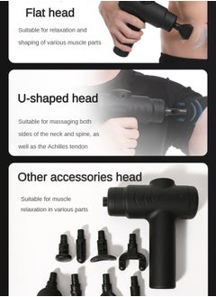 FPC Convenient Mini Home Fascia Massager Professional Muscle Relaxation Impact Rechargeable Silent  - Image 3