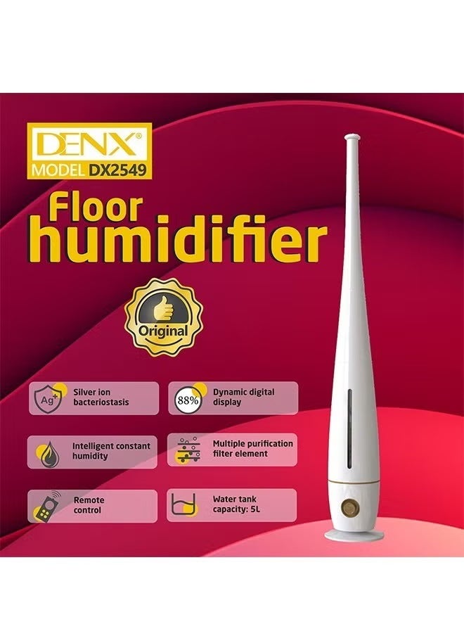Denx - Denx air humidifier 5 liters with remote - Image 1