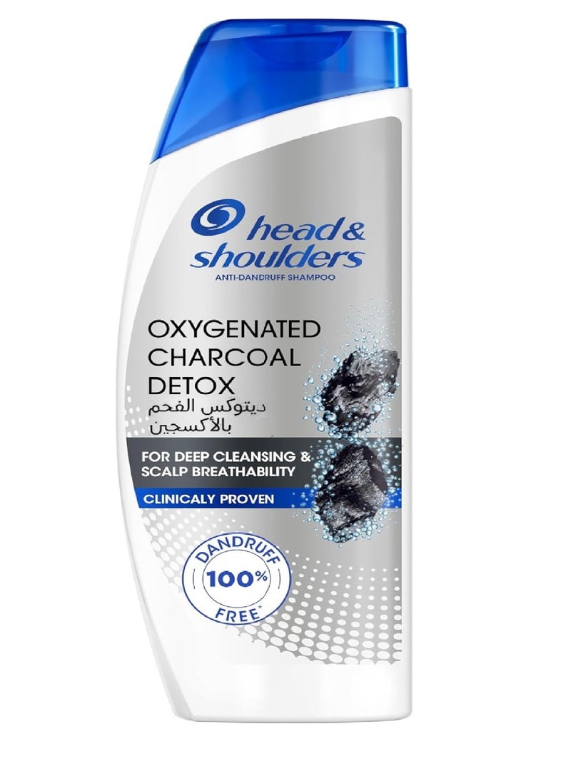 Head & Shoulders H&S OXYGENATED CHARCOAL DETOX SHAMPOO 400ML