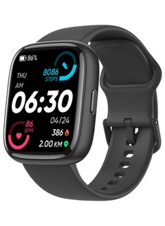 ibsun 1.8" Smart Watch for Men, Alexa Built-in (Answer/Make Calls), IP68 Waterproof 100+ Sport Mode Activity Tracker, Heart Rate SpO2 Sleep Monitor (black)  - Image 1