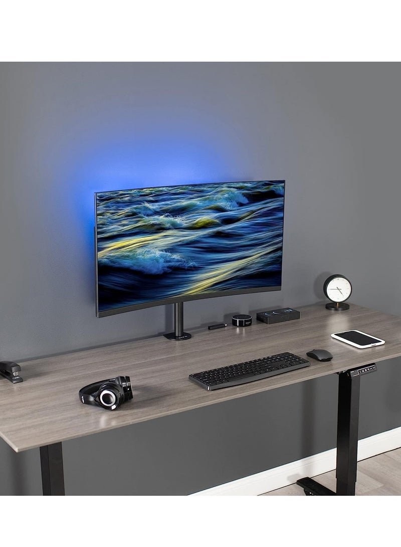 حامل مكتب ثقيل للكمبيوتر LCD بحجم 13 إلى 38 بوصة، يحمل شاشة واحدة من القياسية إلى العريضة حتى 38 بوصة - Image 2