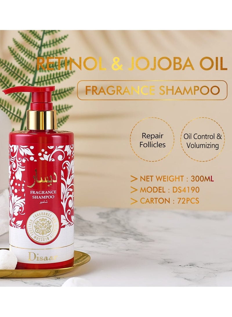 Disaar Fragrance Shampoo With Retinol And Jojoba Oil 300 ml - Image 2