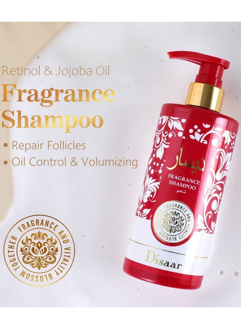 Disaar Fragrance Shampoo With Retinol And Jojoba Oil 300 ml - Image 3