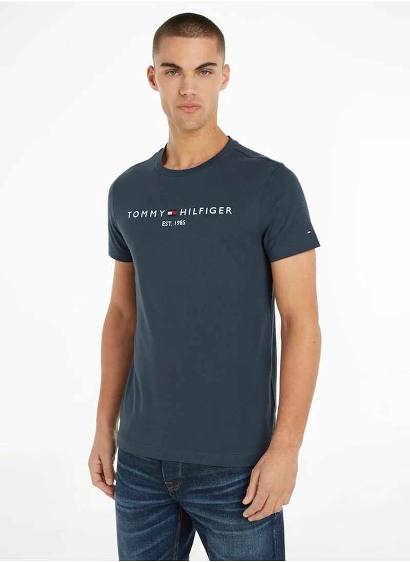 TOMMY HILFIGER Logo Crew Neck T-Shirt