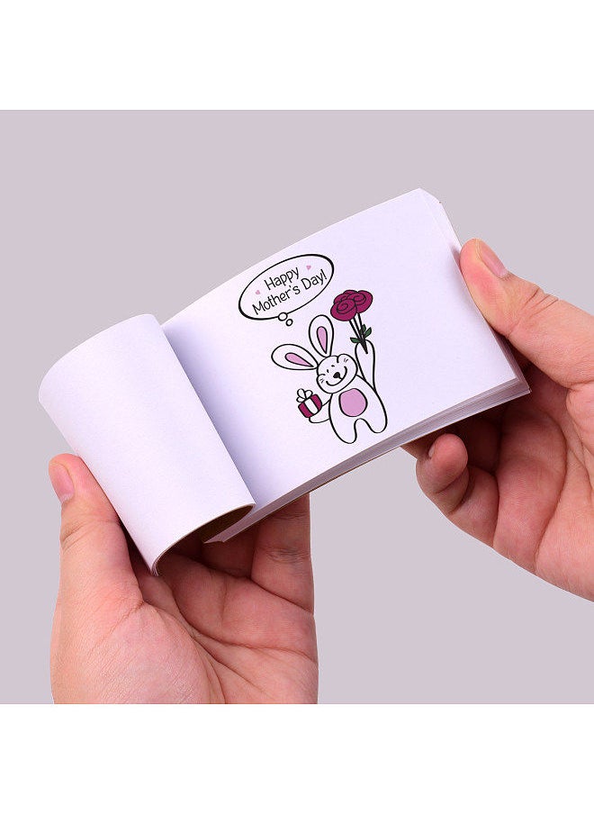 Portable Flip Book Kit with Light Pad Tablet LED Light Box 3 Level Brightness Control 300 Sheets Flipbook Paper with Binding Screws for Tracing and Drawing