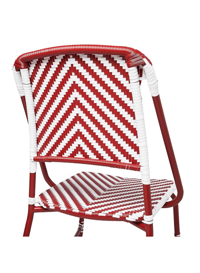 زبون كرسي، داخلي/خارجي، أحمر/أبيض - Image 2