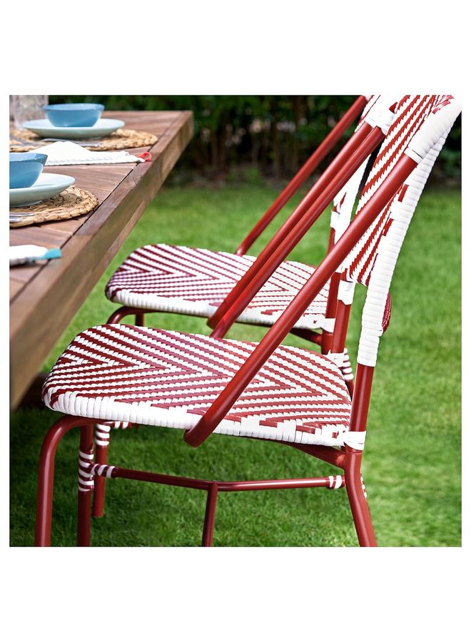 زبون كرسي، داخلي/خارجي، أحمر/أبيض - Image 4