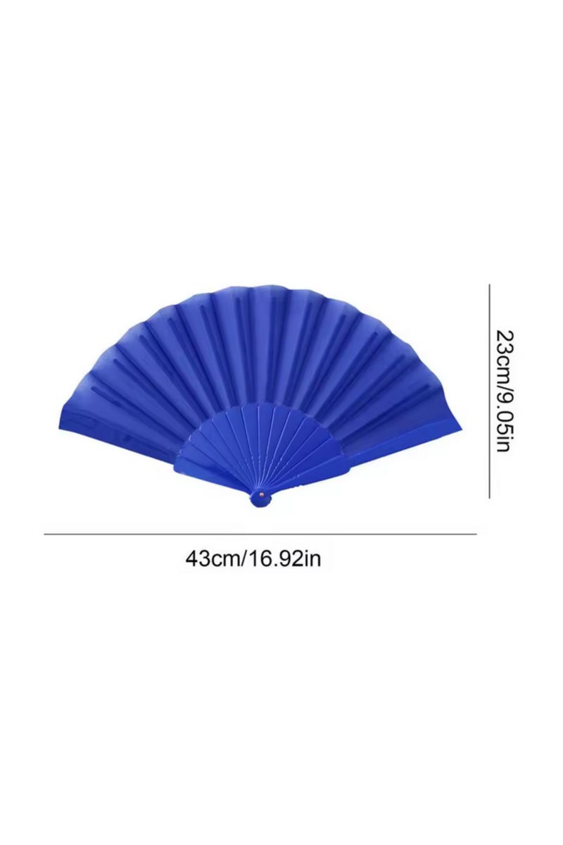 Mini Folding Hand Fan, Japanese Chinese Folding Fan, Antique Plastic Folding Fan for Summer, Beach, Decoration, Weddings, Parties 