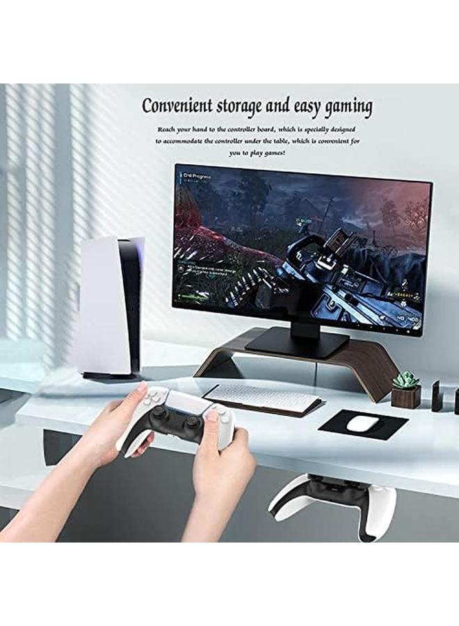 Controller Table Stand For Ps5 Ps4 Controller Under Desk Mount For Dualsense And Dualshock 4 Controller Holder Table Organize And Desk Management  - Image 4