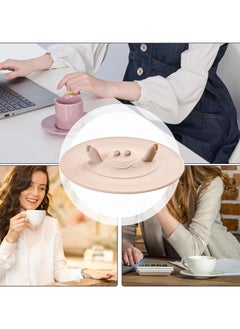 CMGTYYD 4Pcs Silicone Drink Lid with Straw Hole, Silicone Cup Lid with Straw Hole | Multipurpose Crab Shaped Silicone Drink Protector - Reusable Silicone Sleeves for Parties, Clubs  - Image 4