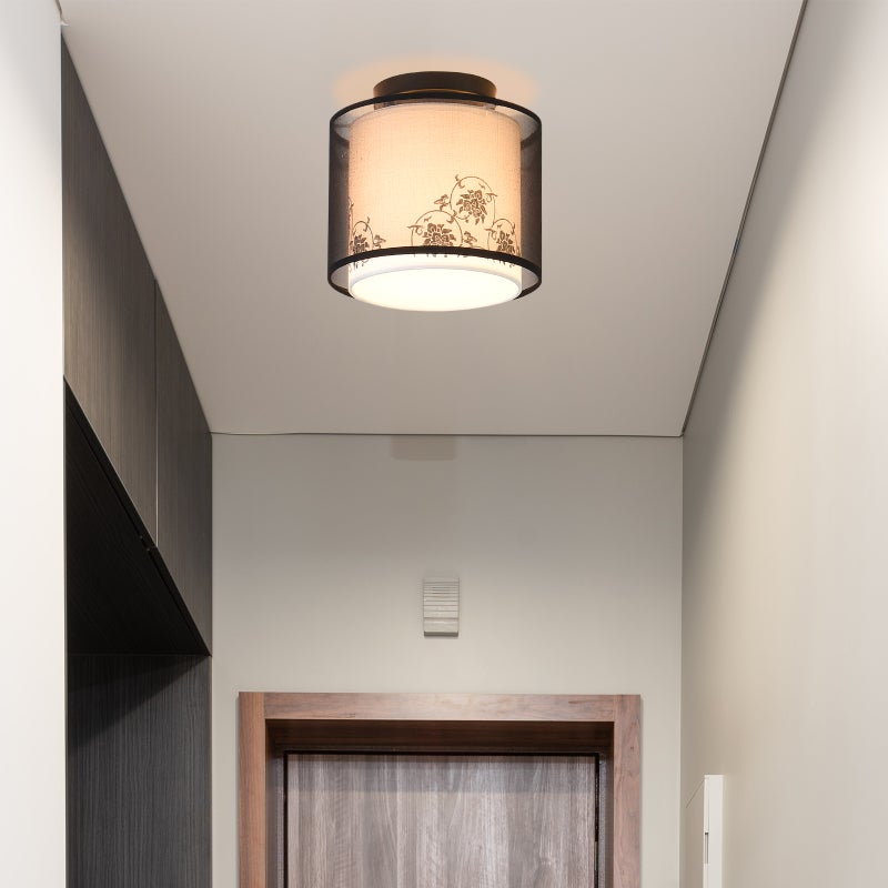 🏠 مصباح سقفي مقاوم مع ضوء ليد وتصميم دائري حديث للإضاءة المنزلية والممرات - Image 1