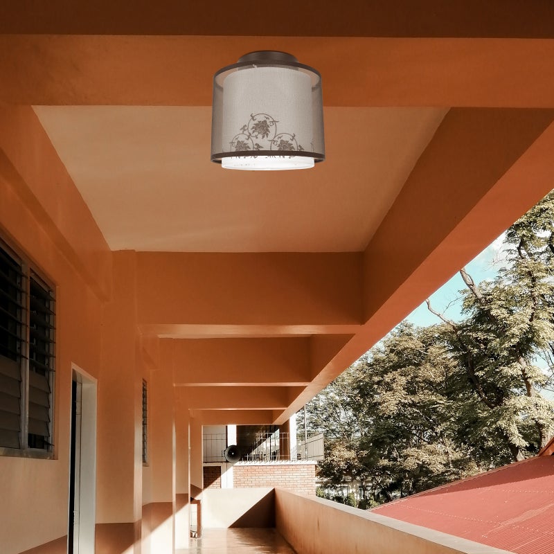🏠 مصباح سقفي مقاوم مع ضوء ليد وتصميم دائري حديث للإضاءة المنزلية والممرات - Image 2