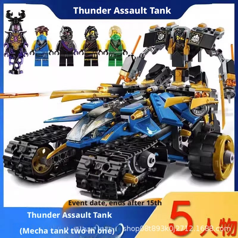 Thunder Assault Mecha Building Blocks Set Compatible with Lego - Image 1