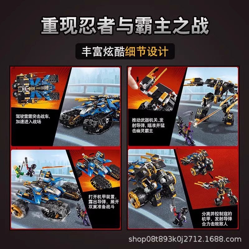 Thunder Assault Mecha Building Blocks Set Compatible with Lego - Image 3
