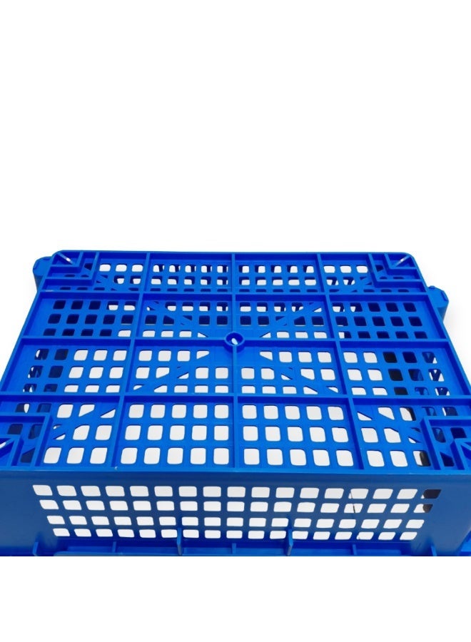 SNH Frozen Crate | Food-Grade Plastic Storage Crate for Bread, Fruits, Vegetables, Fish & Dairy | Stackable Ventilated Basket for Home, Grocery, Bakery & Commercial Use | Heavy-Duty Storage Bin for Kitchen & Delivery | Multipurpose Carrier Box - Image 5