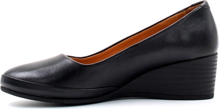 Fast Step Leather Women's Wedge Heel Shoes 411ZA291  - Image 2