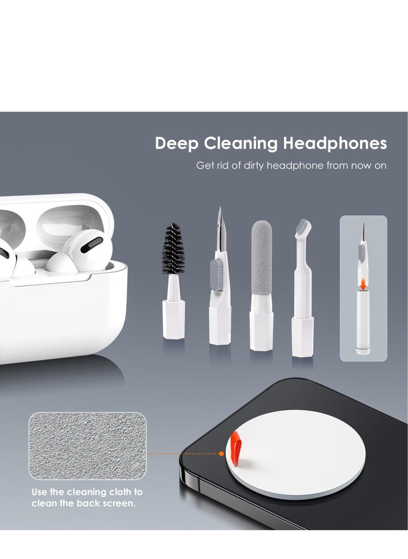 Excefore - 21 in 1 Multi Functional Electronic Cleaning Kit, Keyboard Cleaning Kit, Suitable for Airpods, iPhone, Ipad, Earbuds, Laptop, Computer, Camera, Lens, Monitor, Keyboard - Image 1