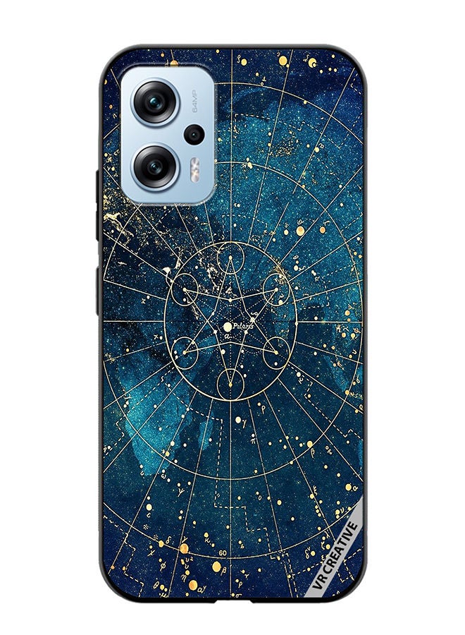 VR CREATIVE Protective Case Cover For Xiaomi Poco X4 GT Zodic And Astrology Design  Multicolour - Image 1
