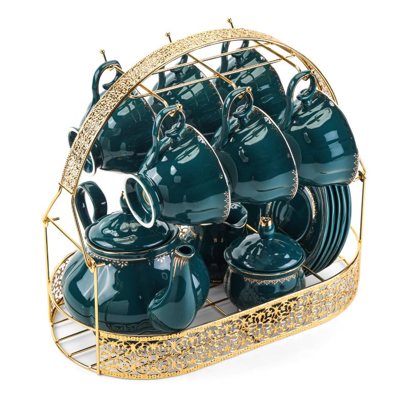 CHENP.HMC Coffee Mug Holder Mug Holders for Counter Coffee Rack Cup Holder Stand Dishes Organizer Steel Wire Rack Display Stand Service for Tea Cups - Image 3
