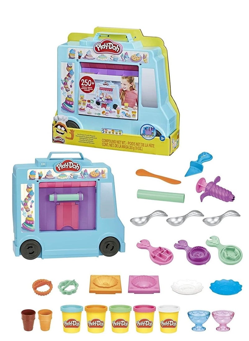 Play-Doh Play-Doh Ice Cream Truck Playset F1390  - Image 1