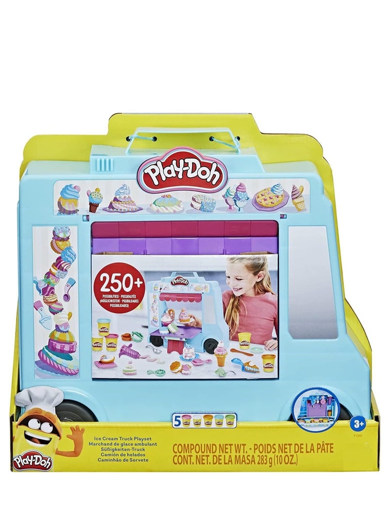 Play-Doh Play-Doh Ice Cream Truck Playset F1390  - Image 4