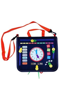 MEBEGIN 17 in 1 Felt Busy Board, Sensory Activity Board, Travel-friendly Busy Board for Toddlers, Preschool Education Learning Fine Motor Skills, Handy to Take Out, Great Educational Gift Choice  - Image 3