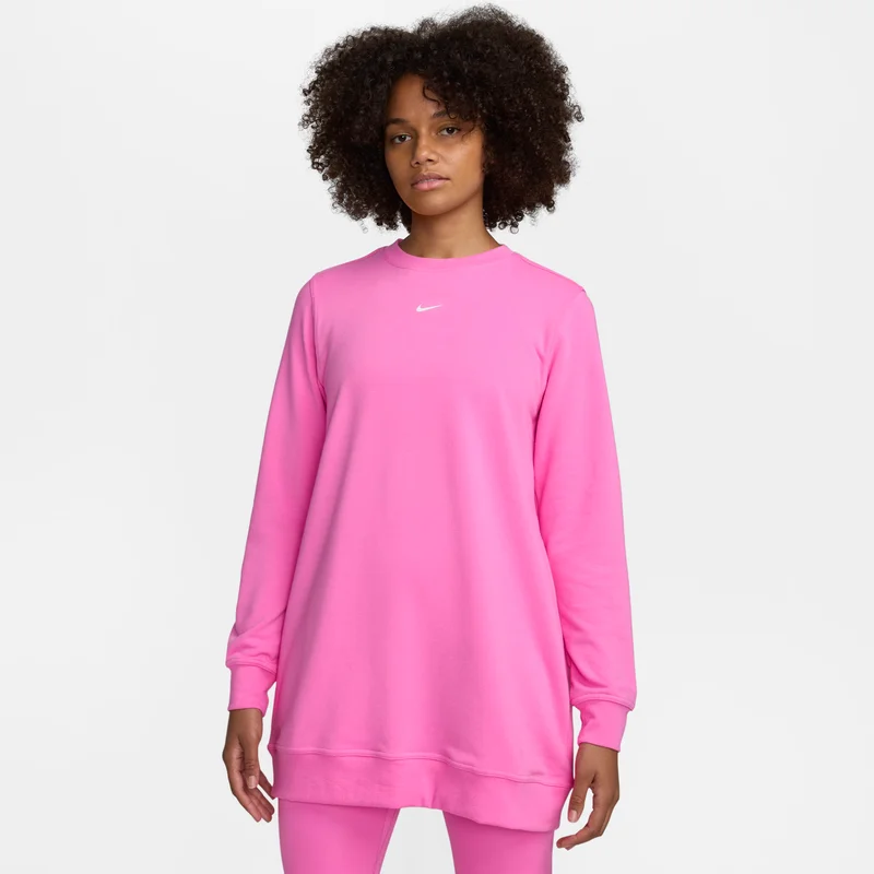 Nike Pink Women's Dri-FIT One Tunic for Women | Best Price UAE