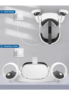 KASTWAVE Charging Station for Oculus Quest 2 USB Charging Dock Stand for VR Headset High-Speed Charging Station Stand With Breathing Light for Quest 2 Handle Storage Dock  - Image 5