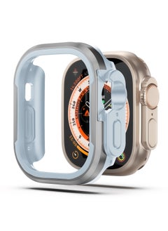 Protective Case For Watch Ultra S987654se Replacement Metal Anti-fall Watch Shell-Color:Gray-Appearance Size:iwatch7/8/9 Generation Universal 41mm