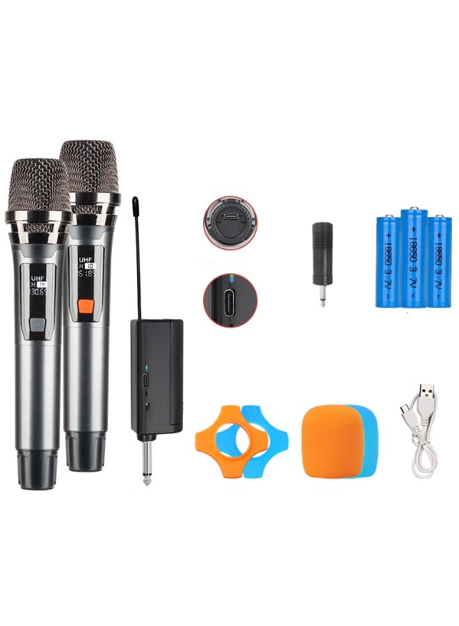 duniso Duniso Wireless Microphone Handheld Dynamic Wireless Mic wireless Z4AF49F39891F47FD0976Z