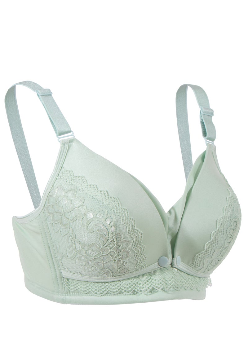 أوكوس حمالة صدر للحوامل والمرضعات كاملة الكوب خضراء مقاس كبير جدًا - Image 2