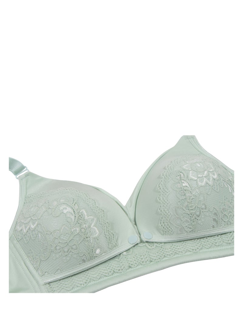 أوكوس حمالة صدر للحوامل والمرضعات كاملة الكوب خضراء مقاس كبير جدًا - Image 4